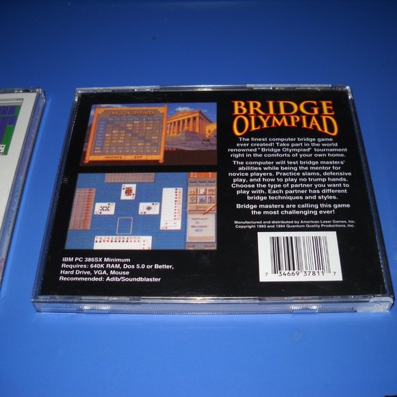 2 Bridge Card Games For PC "Vintage" "LIKE NEW" - Picture 4 of 9